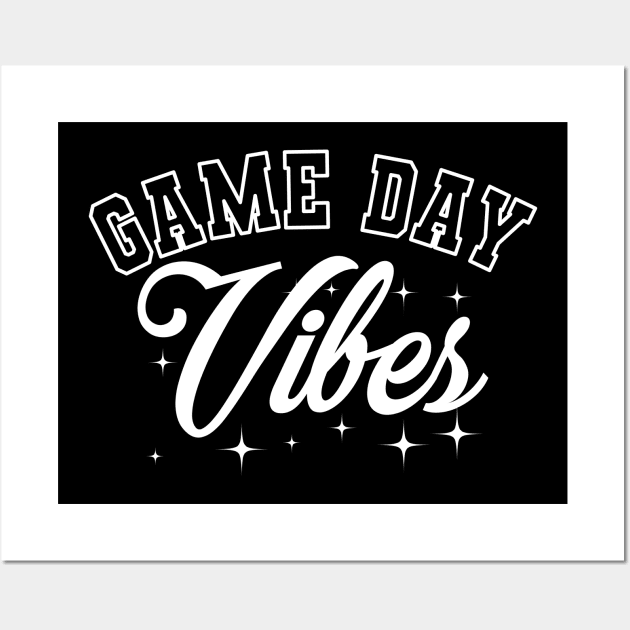 Game Day Vibes Wall Art by KC Happy Shop